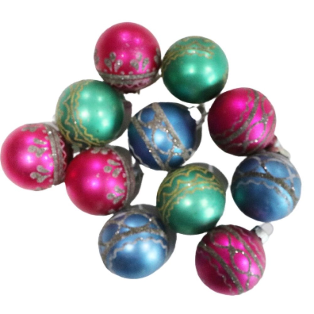 Shiny Brite Ornaments, Vintage Christmas Ornaments